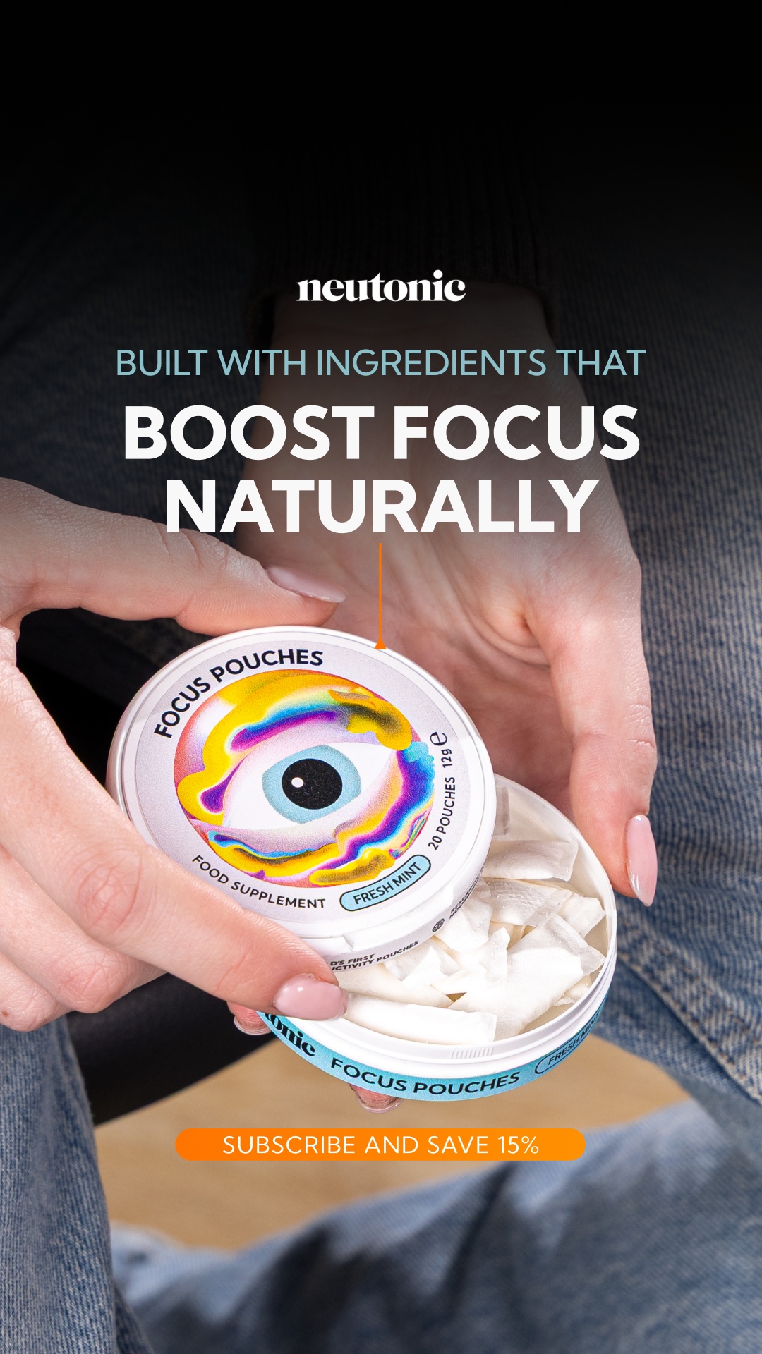 Neutonic Facebook ad: There’s a better way to focus.
