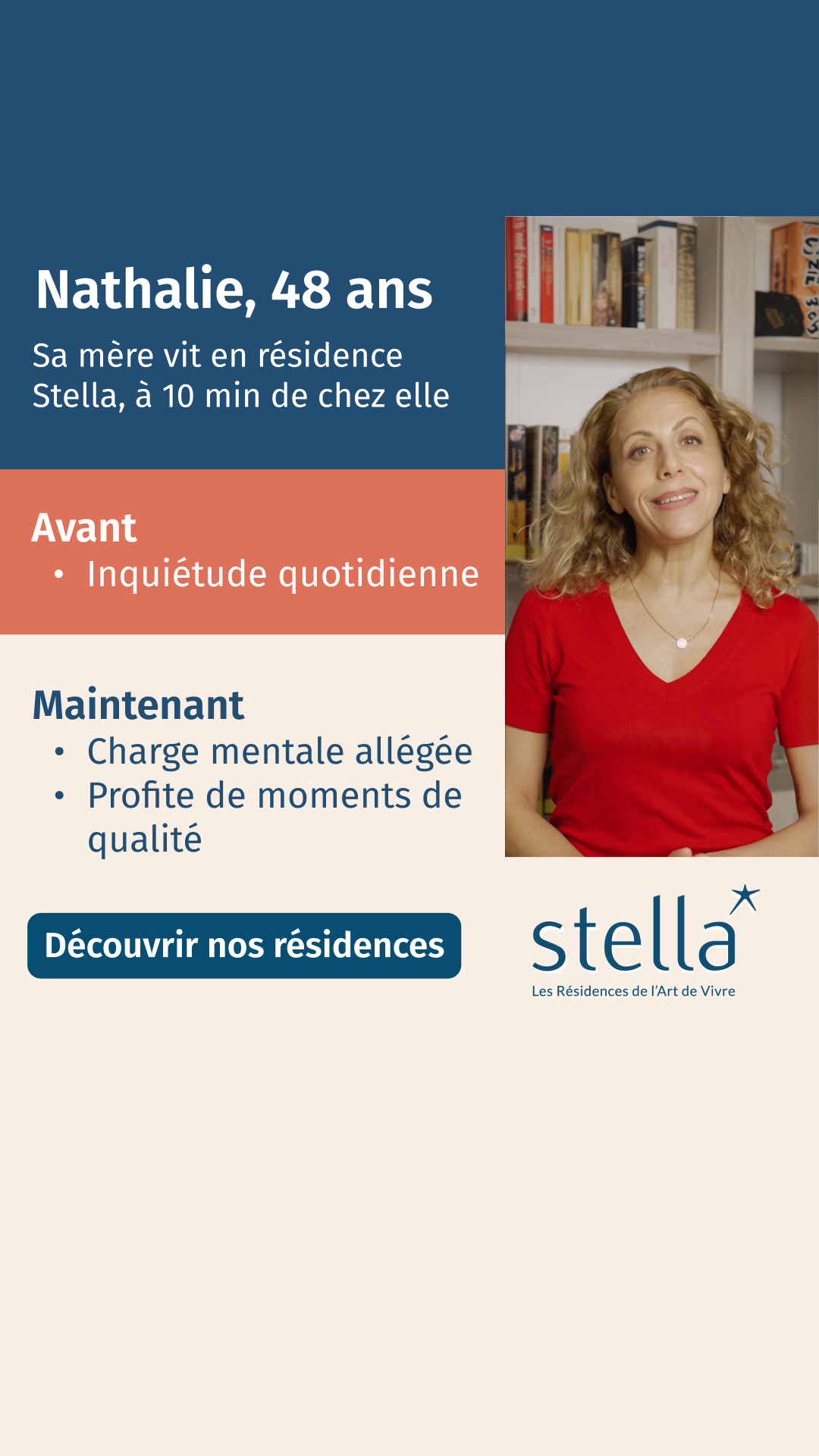 Stella Résidences Seniors Facebook ad