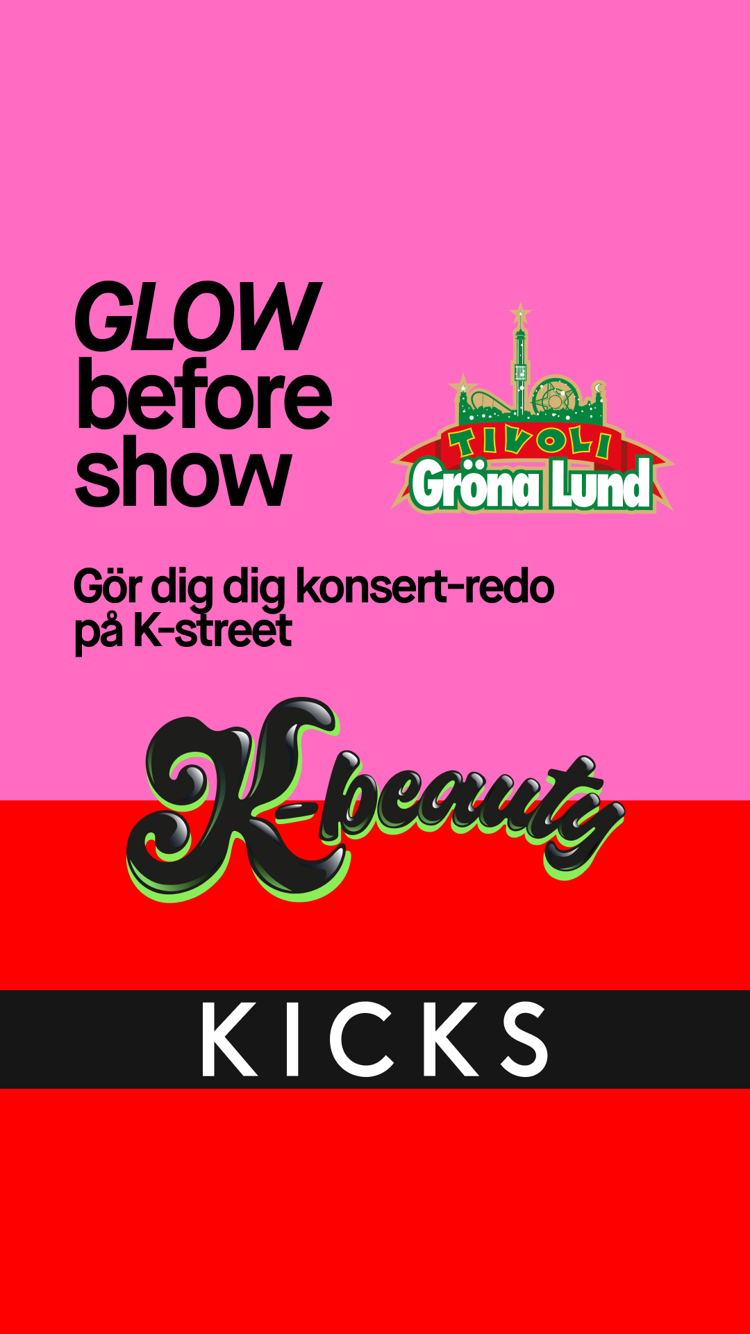 KICKS Facebook ad