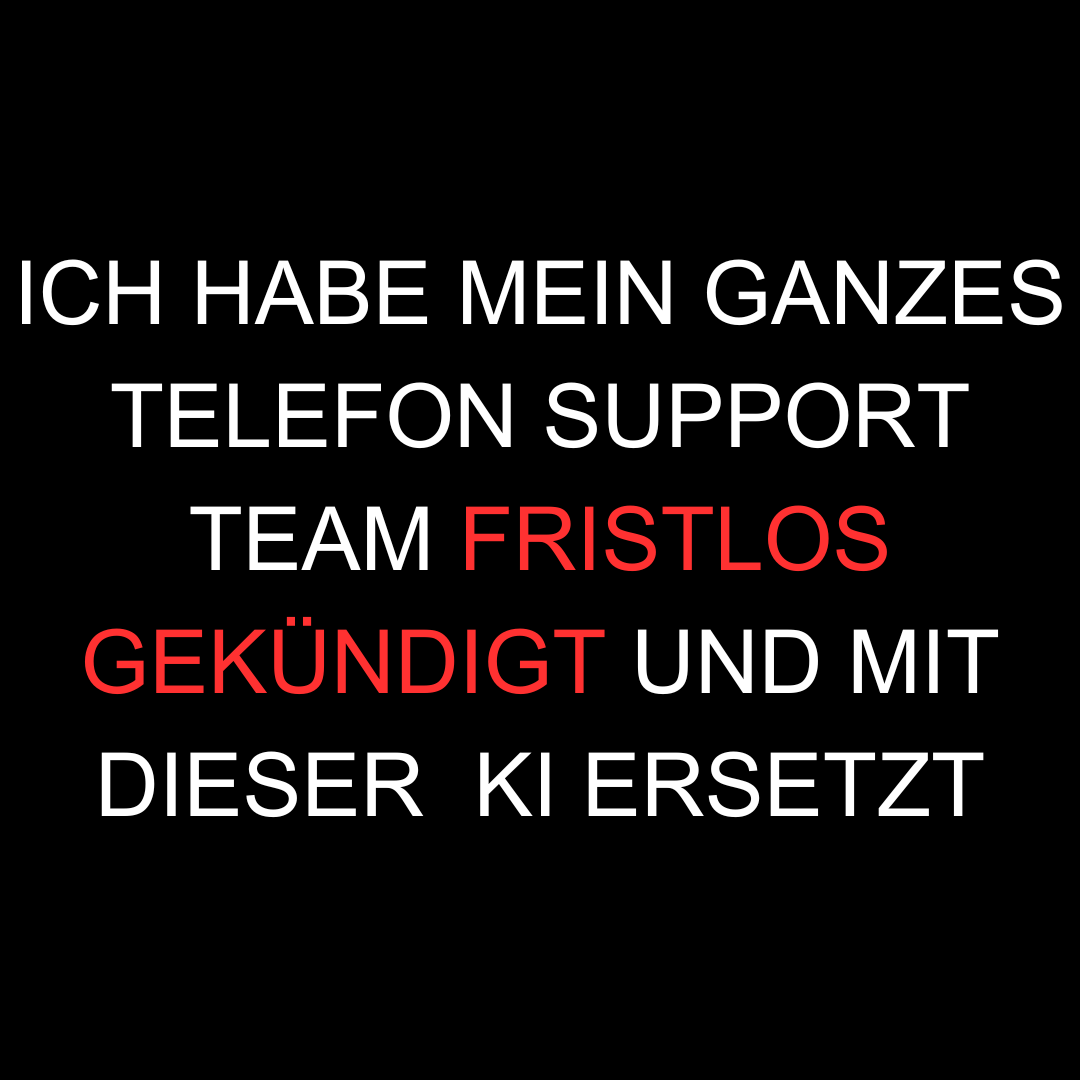 TalkShift Facebook ad: Deutschlands erster KI-Telefonservice für Shopify