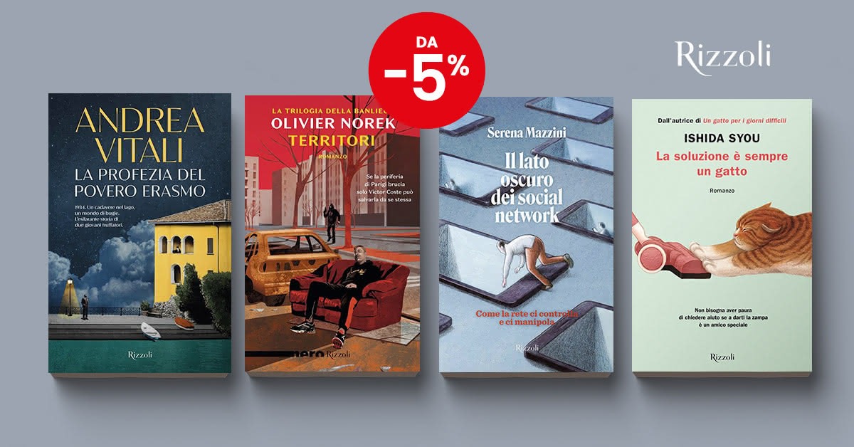 Feltrinelli Librerie Facebook ad: Scopri tutti i libri Rizzoli
