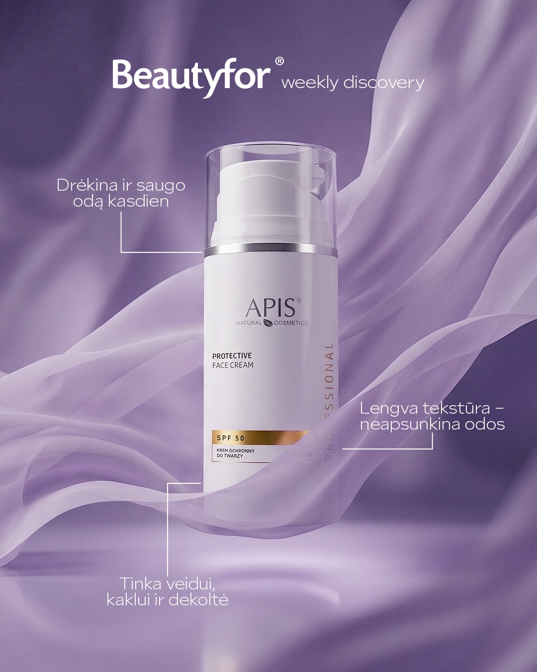 Beautyfor LT Facebook ad