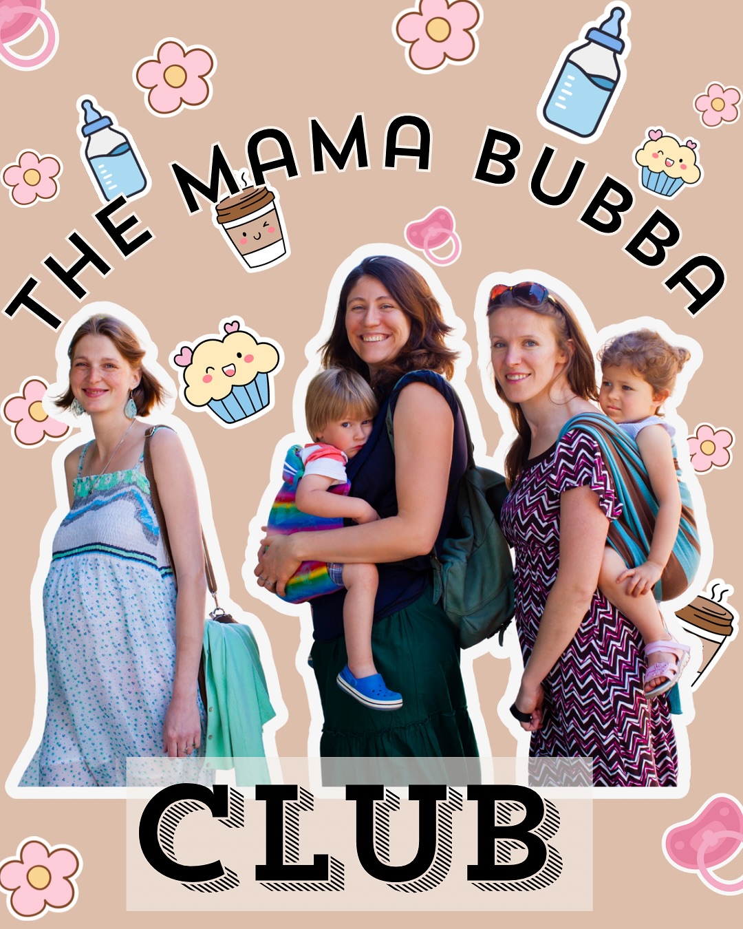 Calma Mama & Bubba yoga & massage Hertford & Ware Facebook ad: The Mama Bubba Club