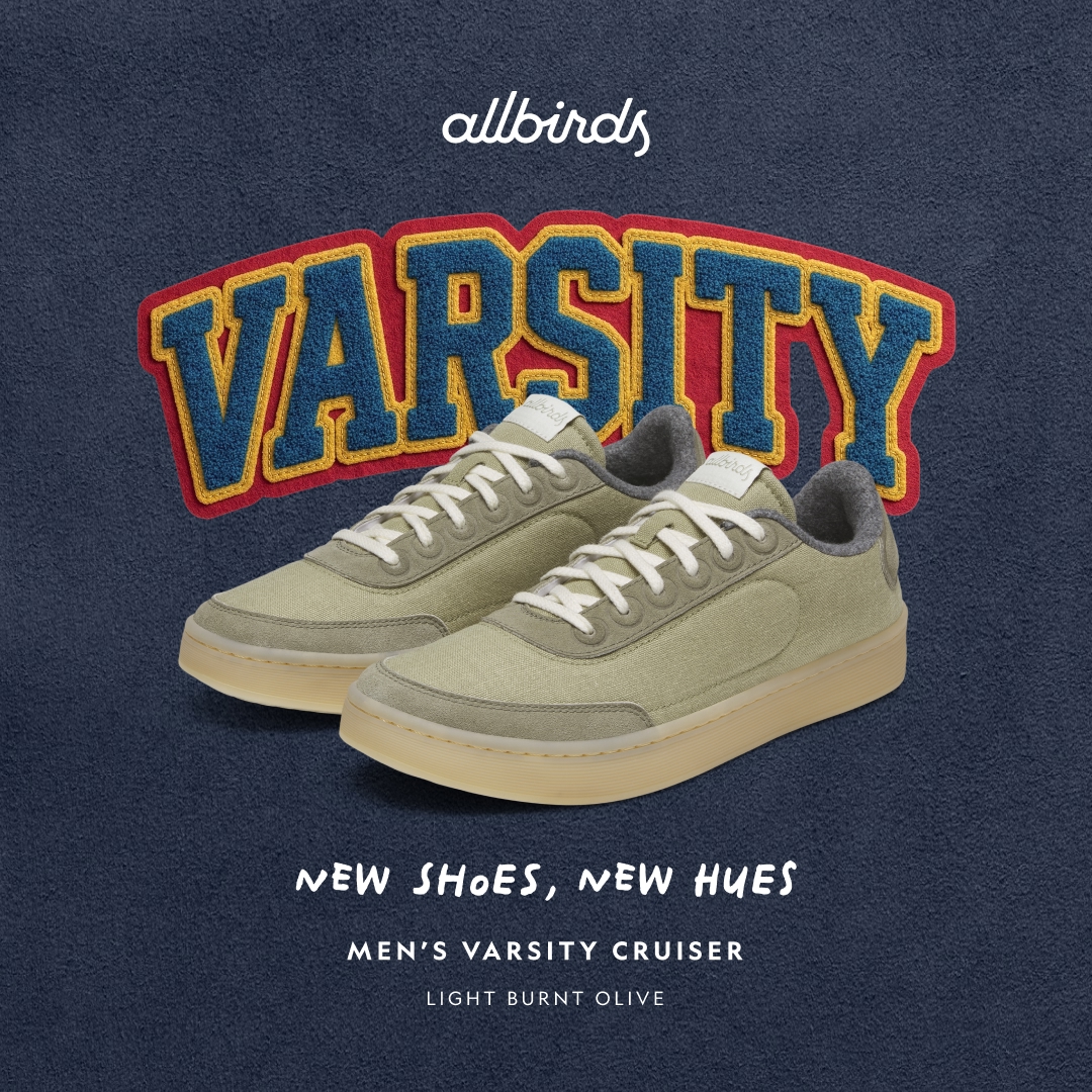 Allbirds Canada Facebook ad