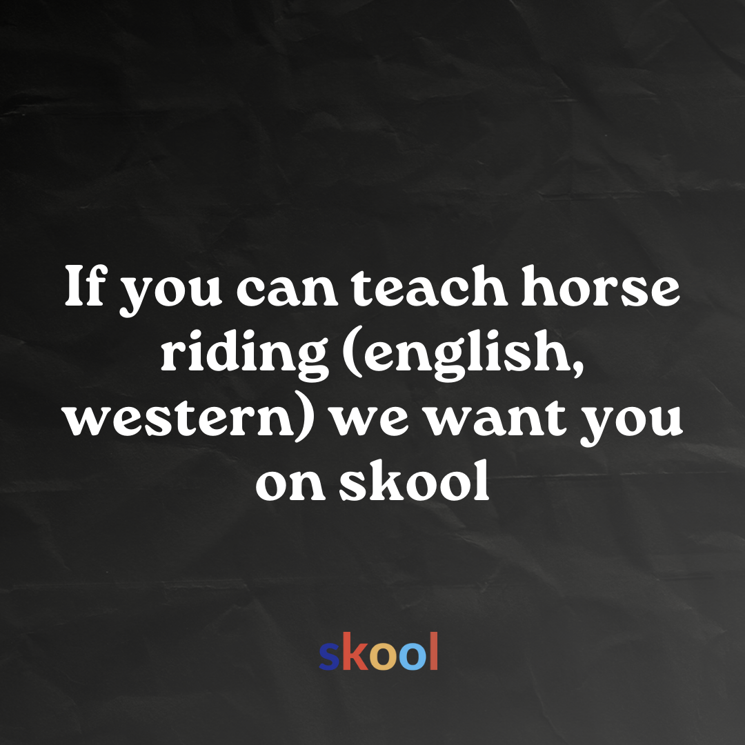 Skool Facebook ad