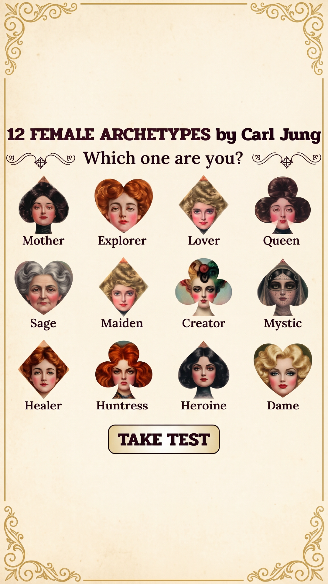 Personality Type Facebook ad