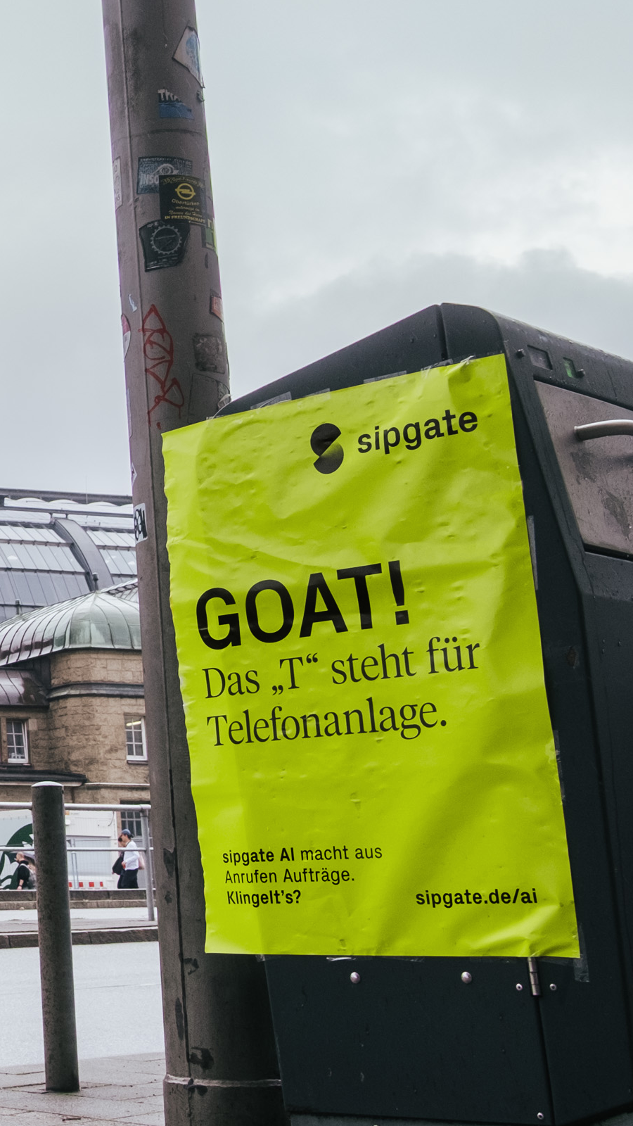 sipgate Facebook ad