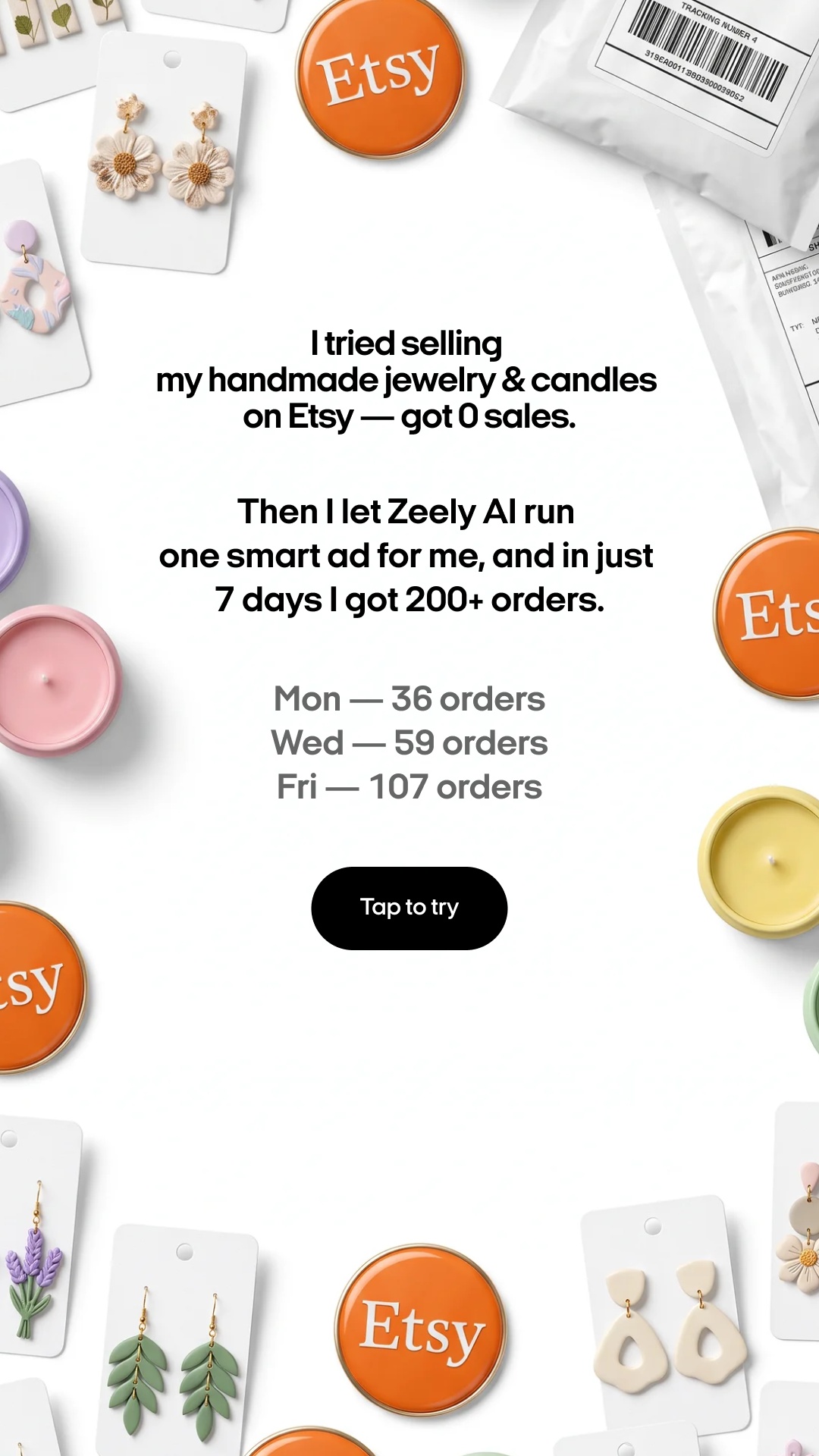 Zeely Facebook ad