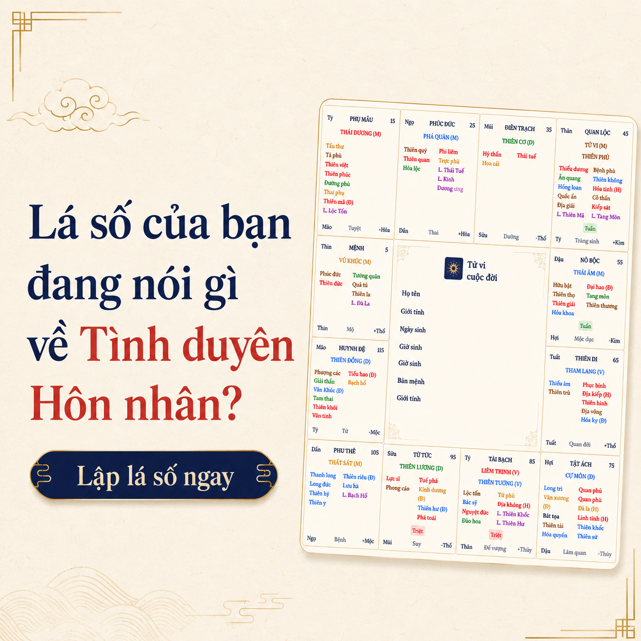 Tử Vi Cuộc Đời Facebook ad: Có bao giờ bạn tự hỏi