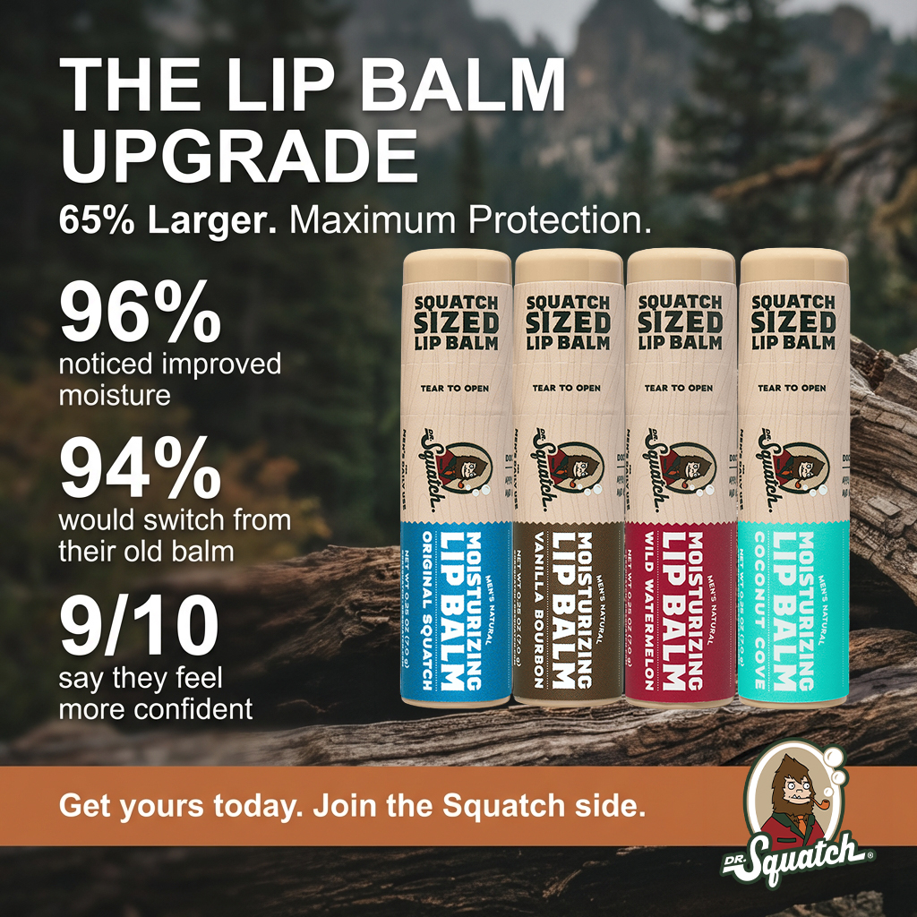 Dr. Squatch Facebook ad