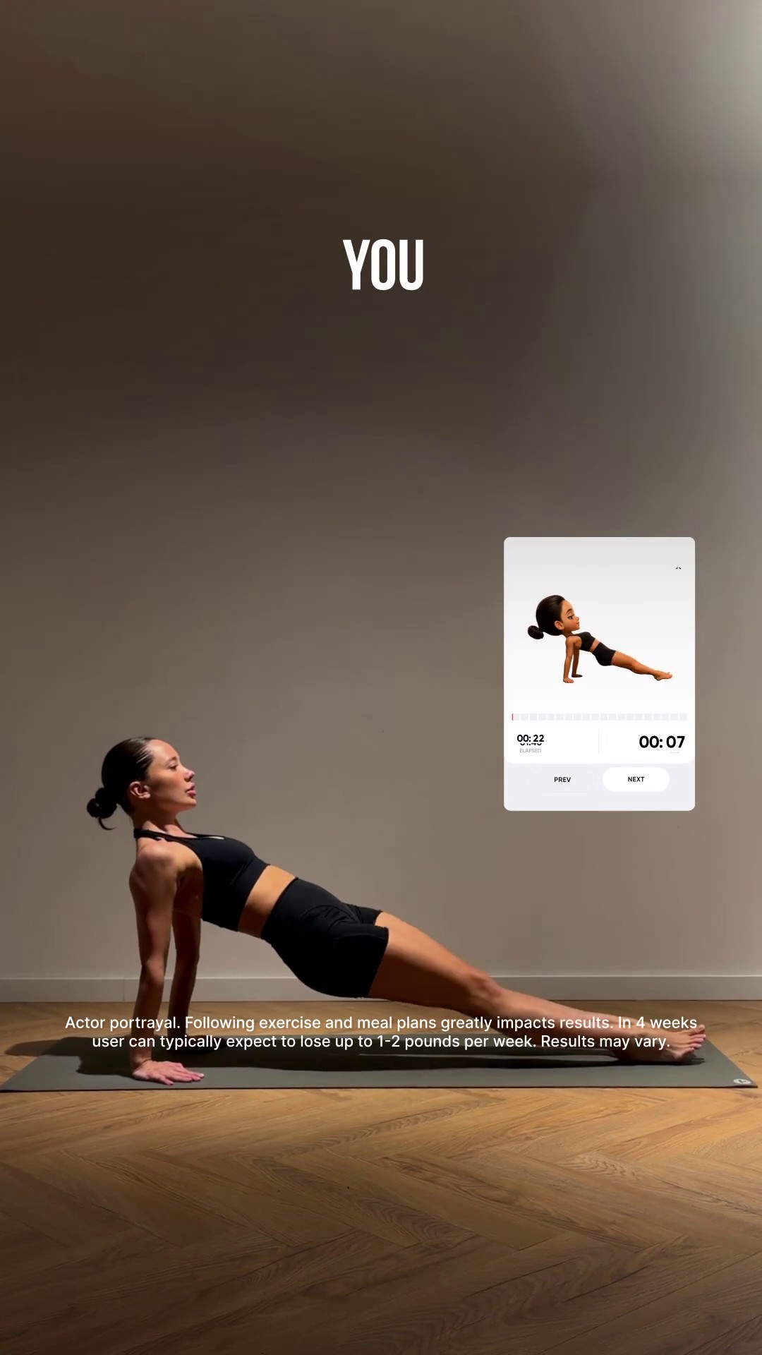 Lessie Fitness Facebook ad: Start Transformation Now!