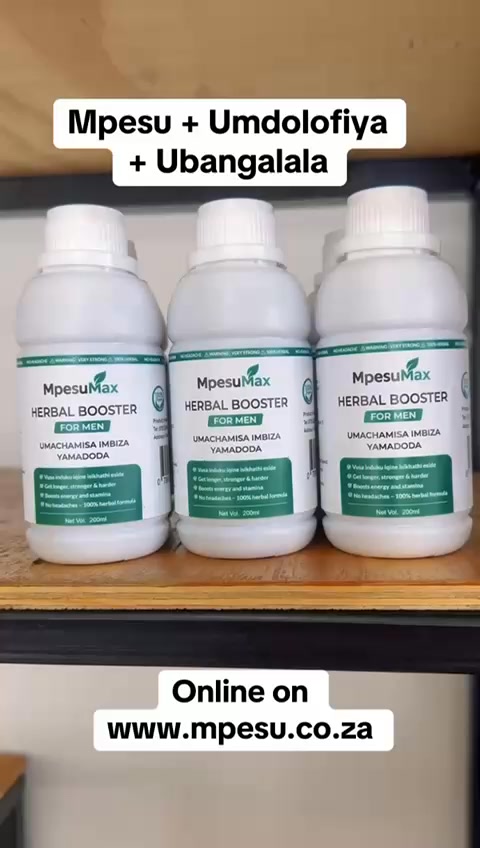 MpesuMax Imbiza Yamadoda Facebook ad: Boost Your Energy & Vitality Naturally