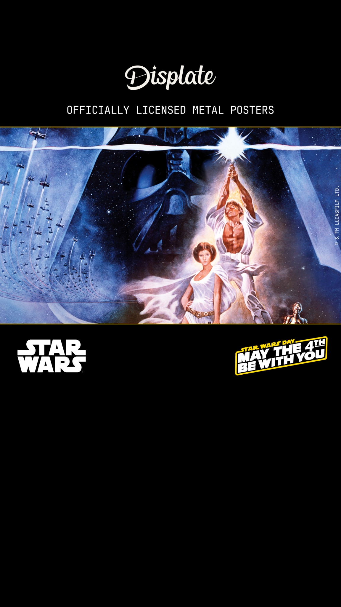 Displate Facebook ad