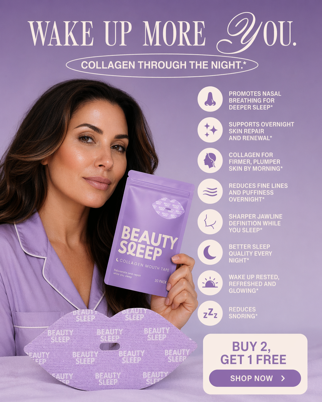 Beauty Sleep Facebook ad