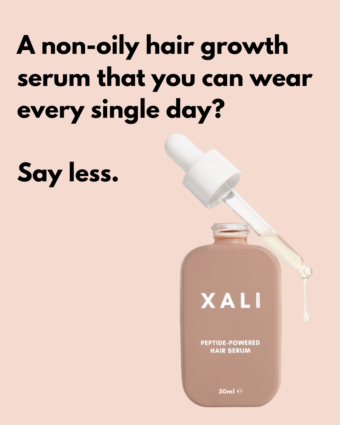 Xali Organics Facebook ad