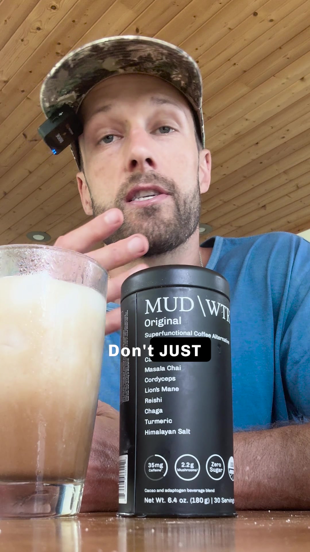 MUD\WTR Facebook ad: Get $20 off & a free frother