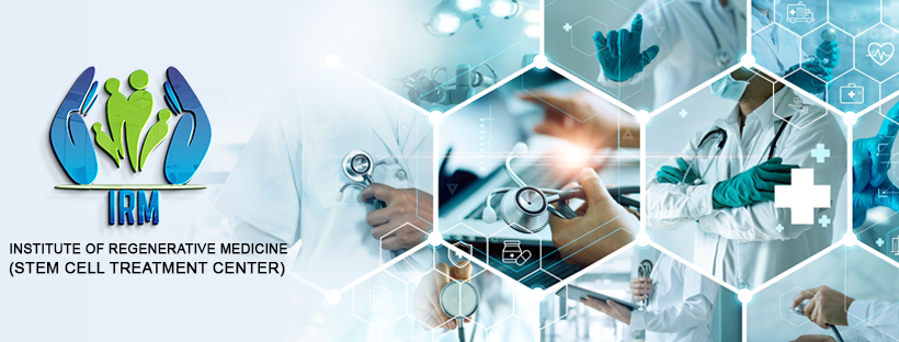 IRM Hospital Facebook ad: Leading the way in Regenerative Medicine treatments.