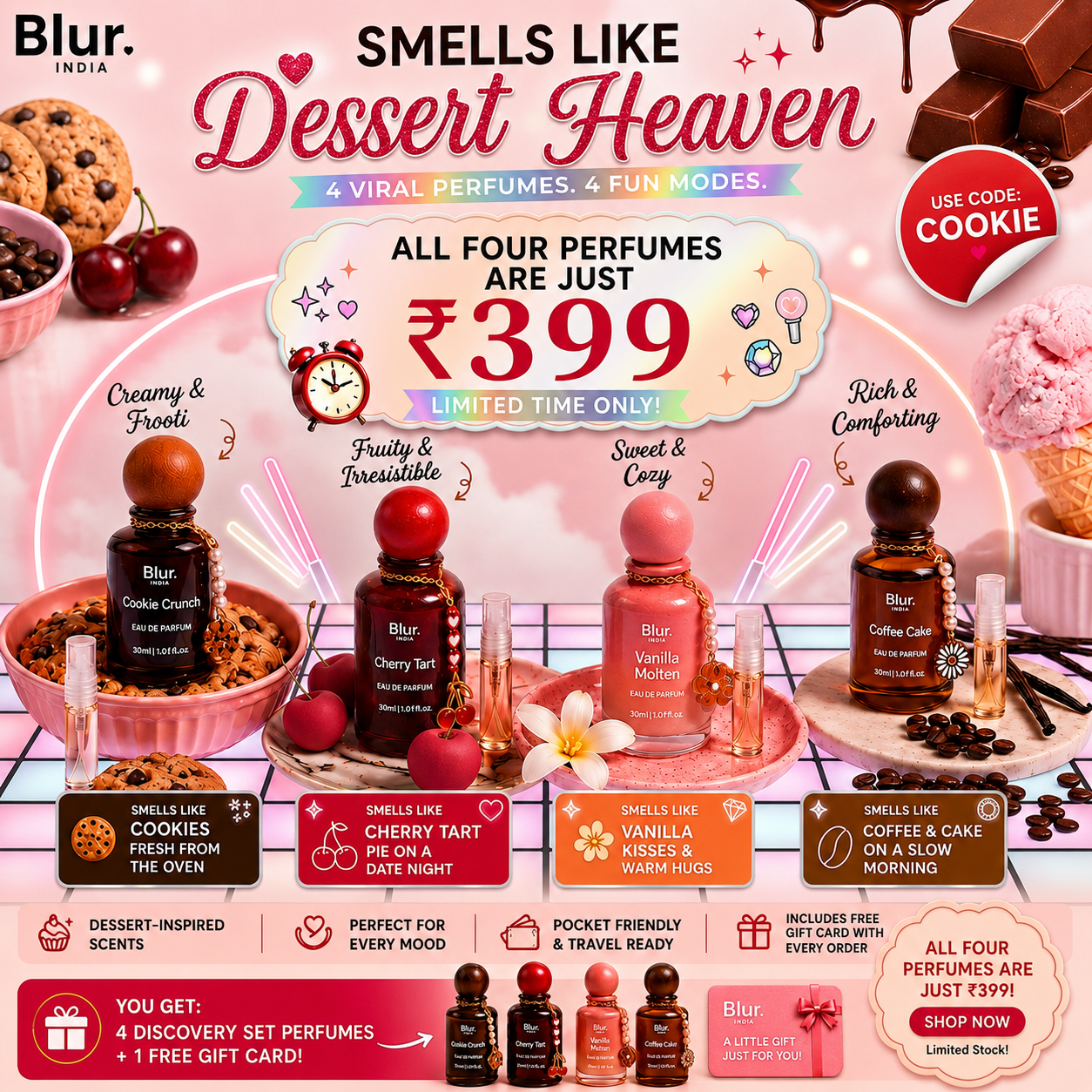 Blur India Facebook ad