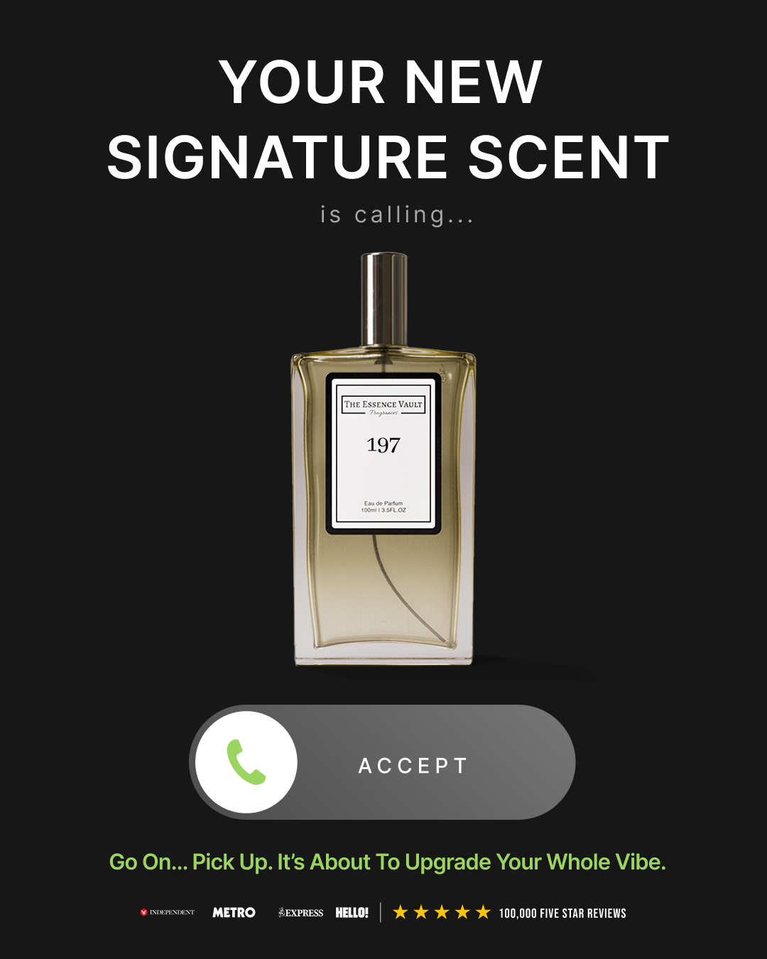 The Essence Vault Facebook ad
