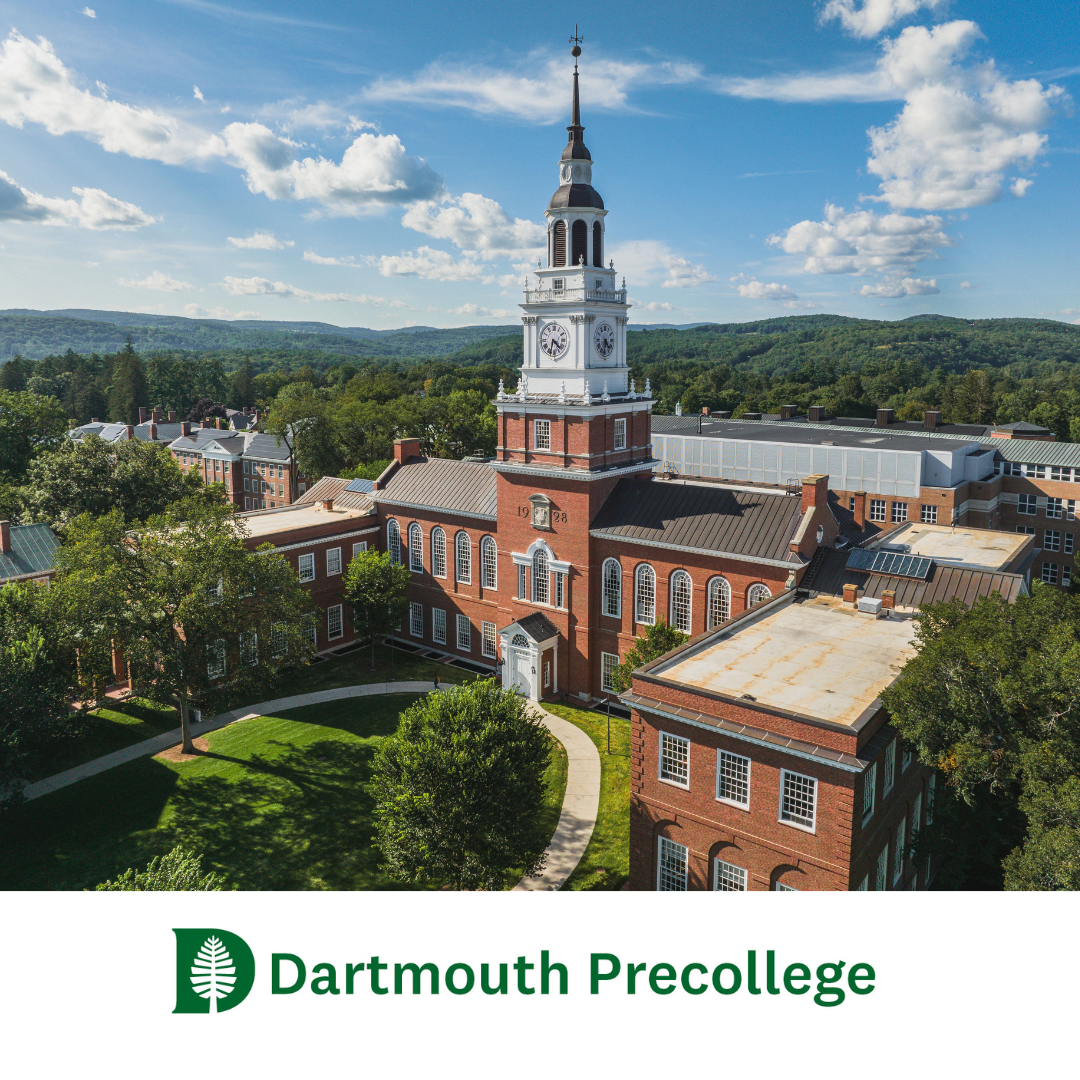 Dartmouth Precollege Online Program Facebook ad: Explore multiple fields of study and discover your…