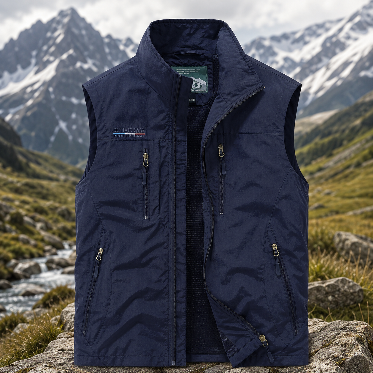 Sovora-shop.com Facebook ad: Moderner Herren-Bodywarmer
