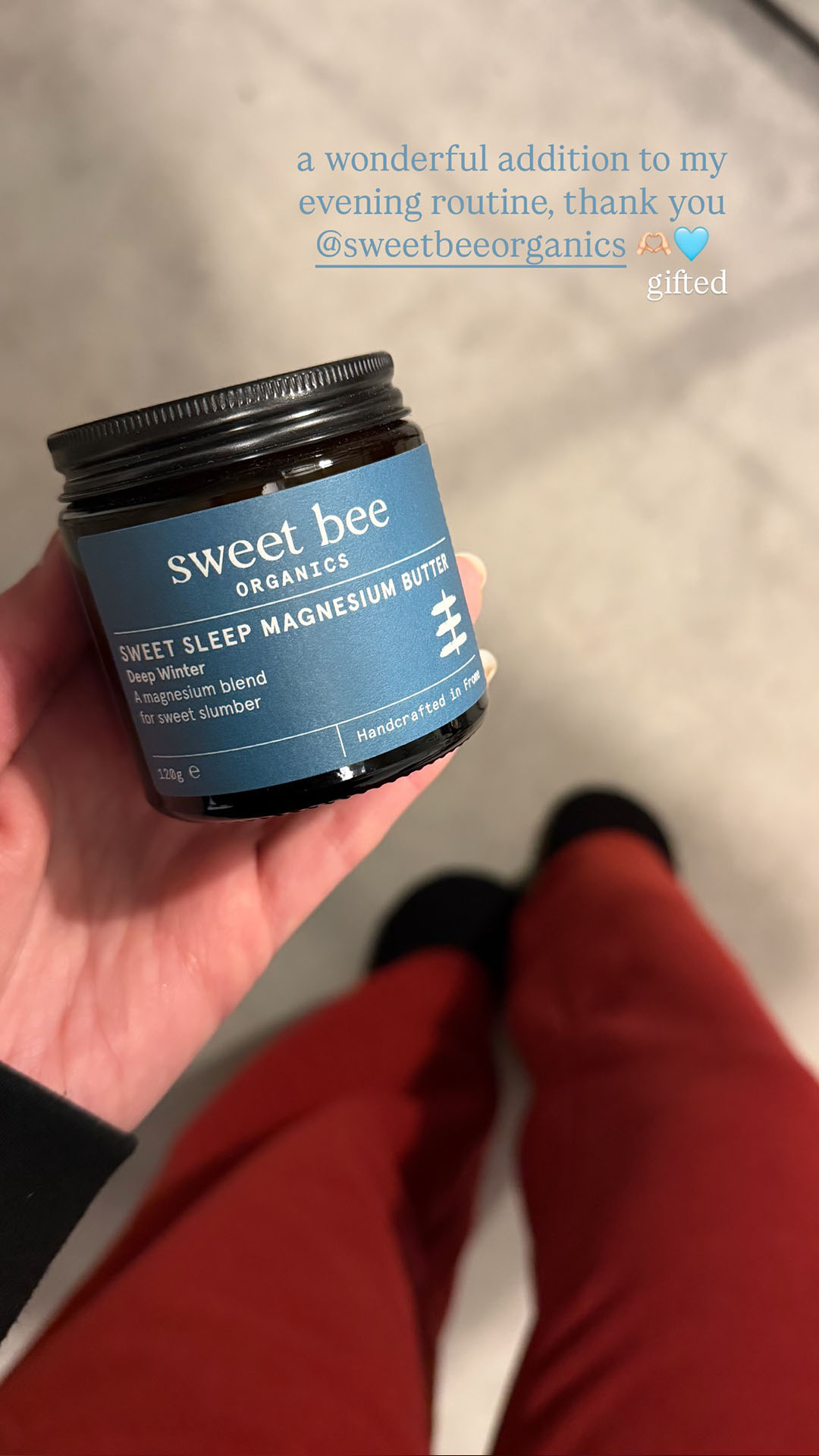 Sweet Bee Organics Facebook ad