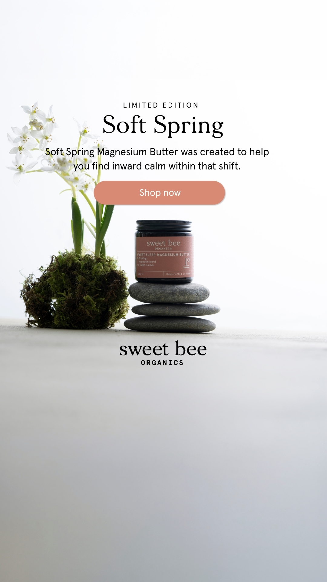 Sweet Bee Organics Facebook ad
