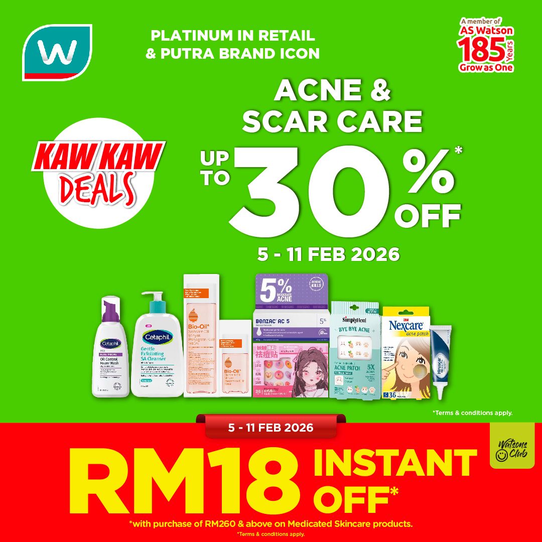 Watsons Facebook ad