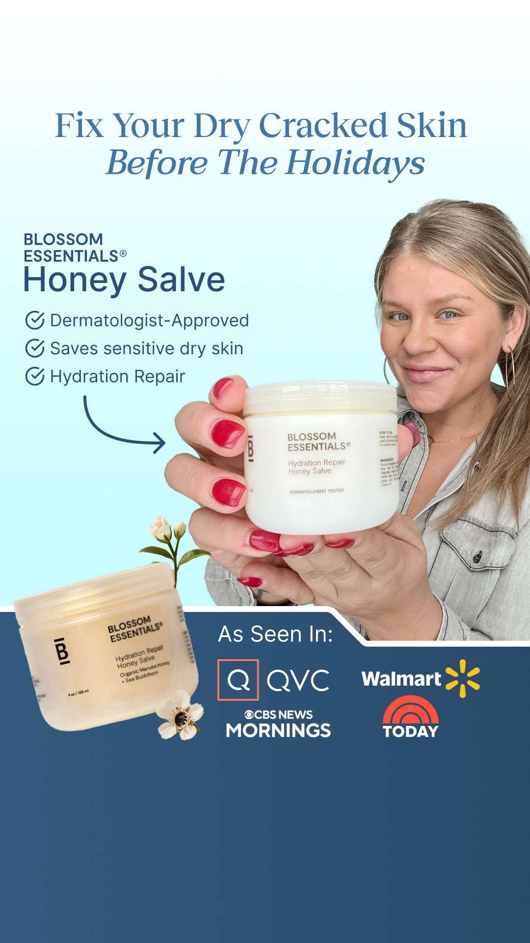Blossom Essentials Skin Facebook ad