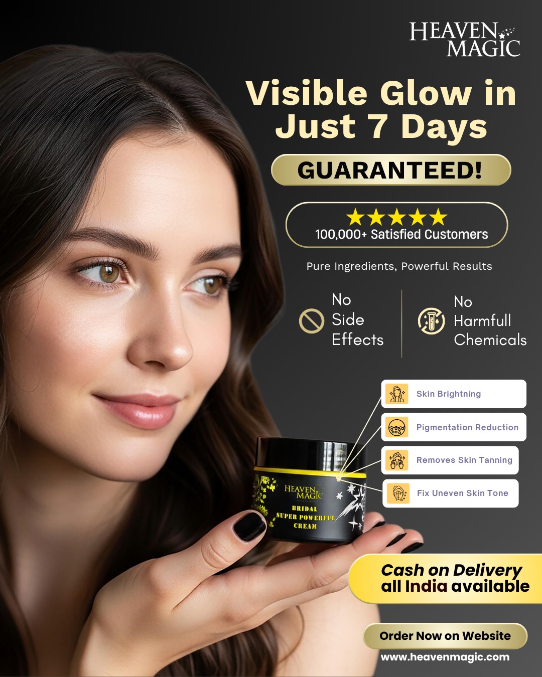 Heaven magic products  Facebook ad
