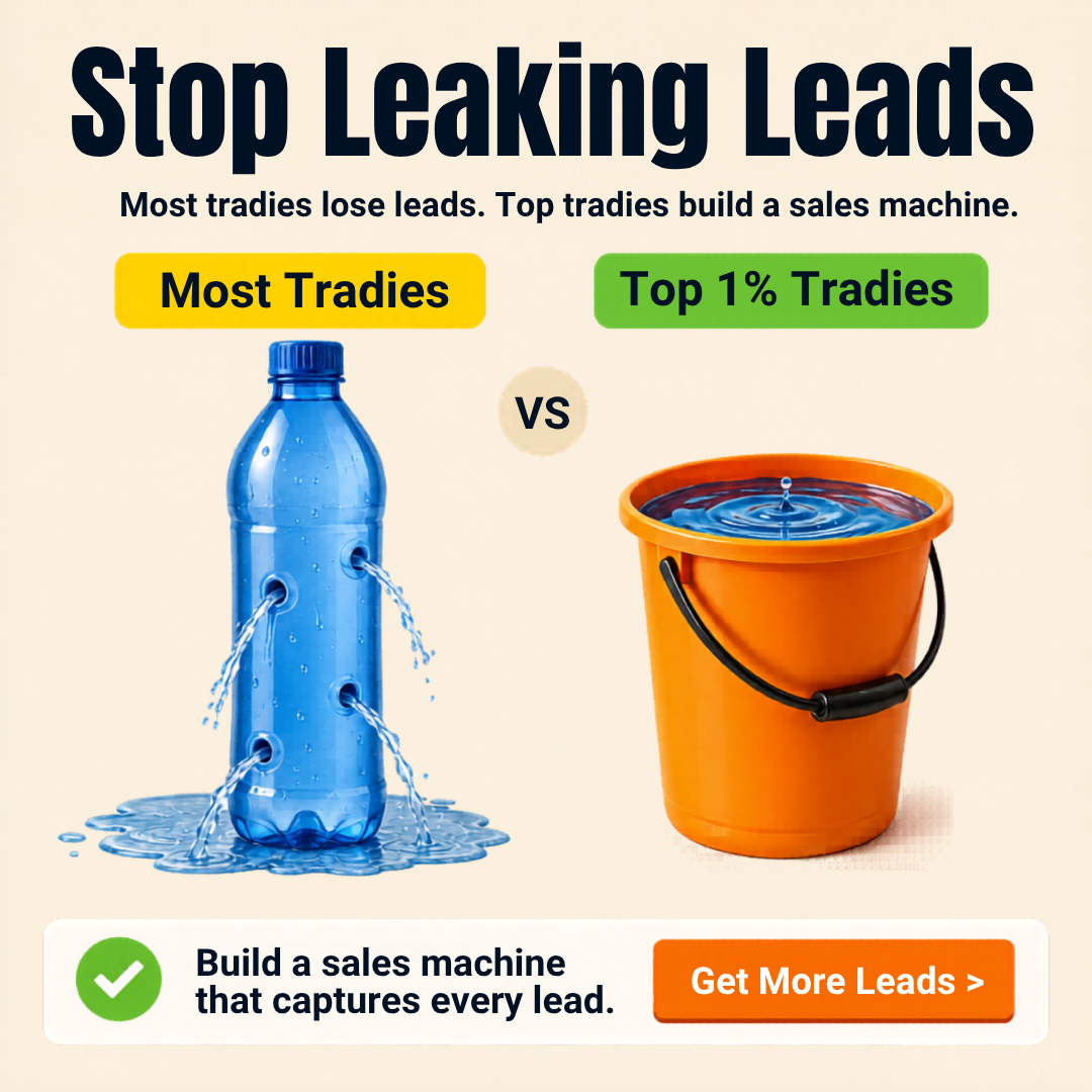RepFlow - Google Maps Growth System Facebook ad: Tradies: Your Website Is Costing You Jobs