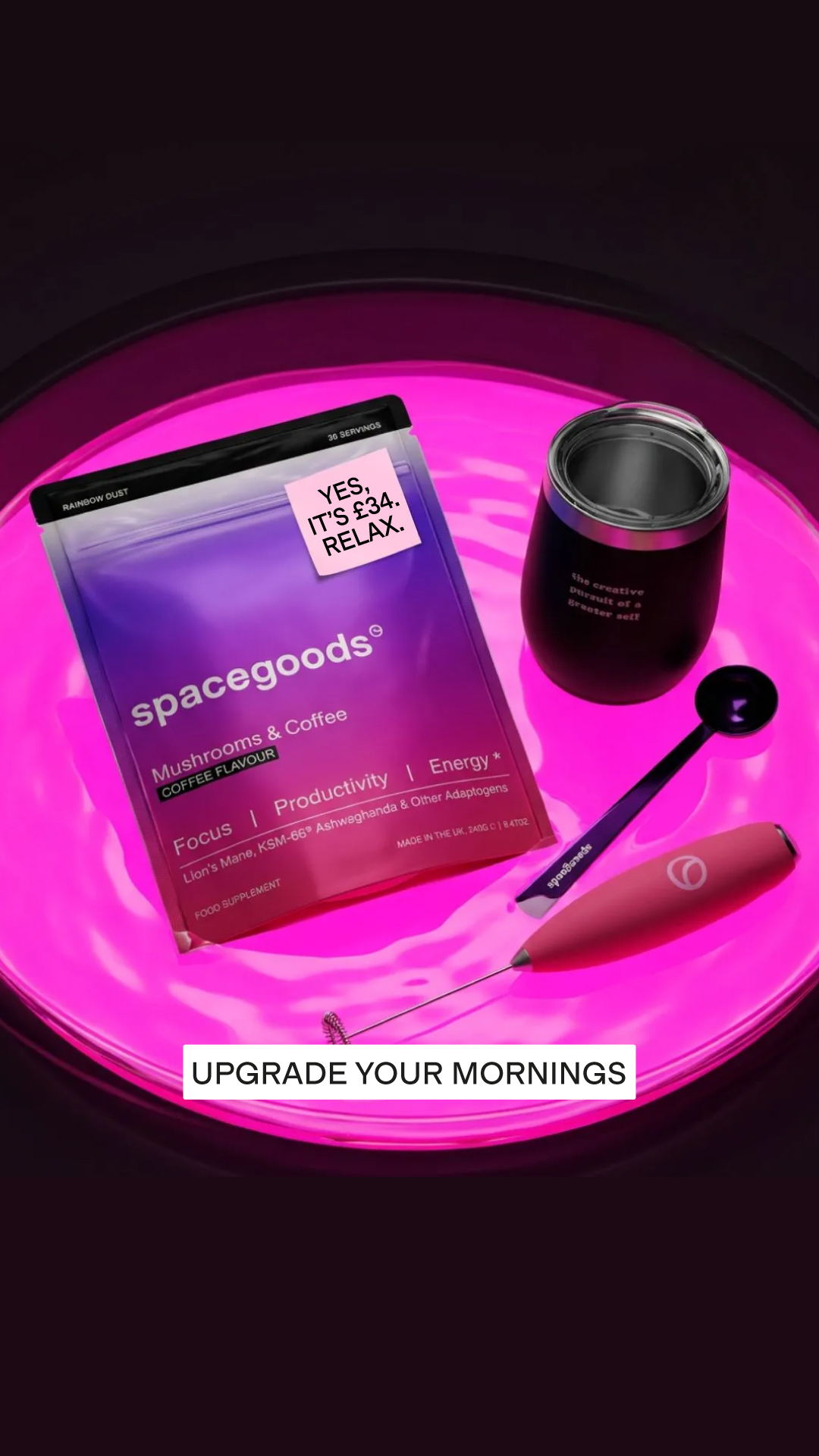 Spacegoods Facebook ad
