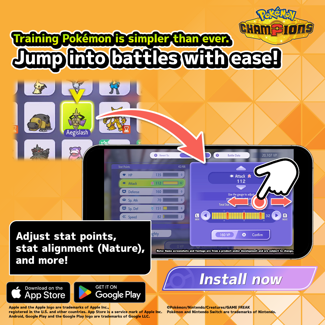 PR|Pokémon Champions Facebook ad: Pokémon Battles on the Go