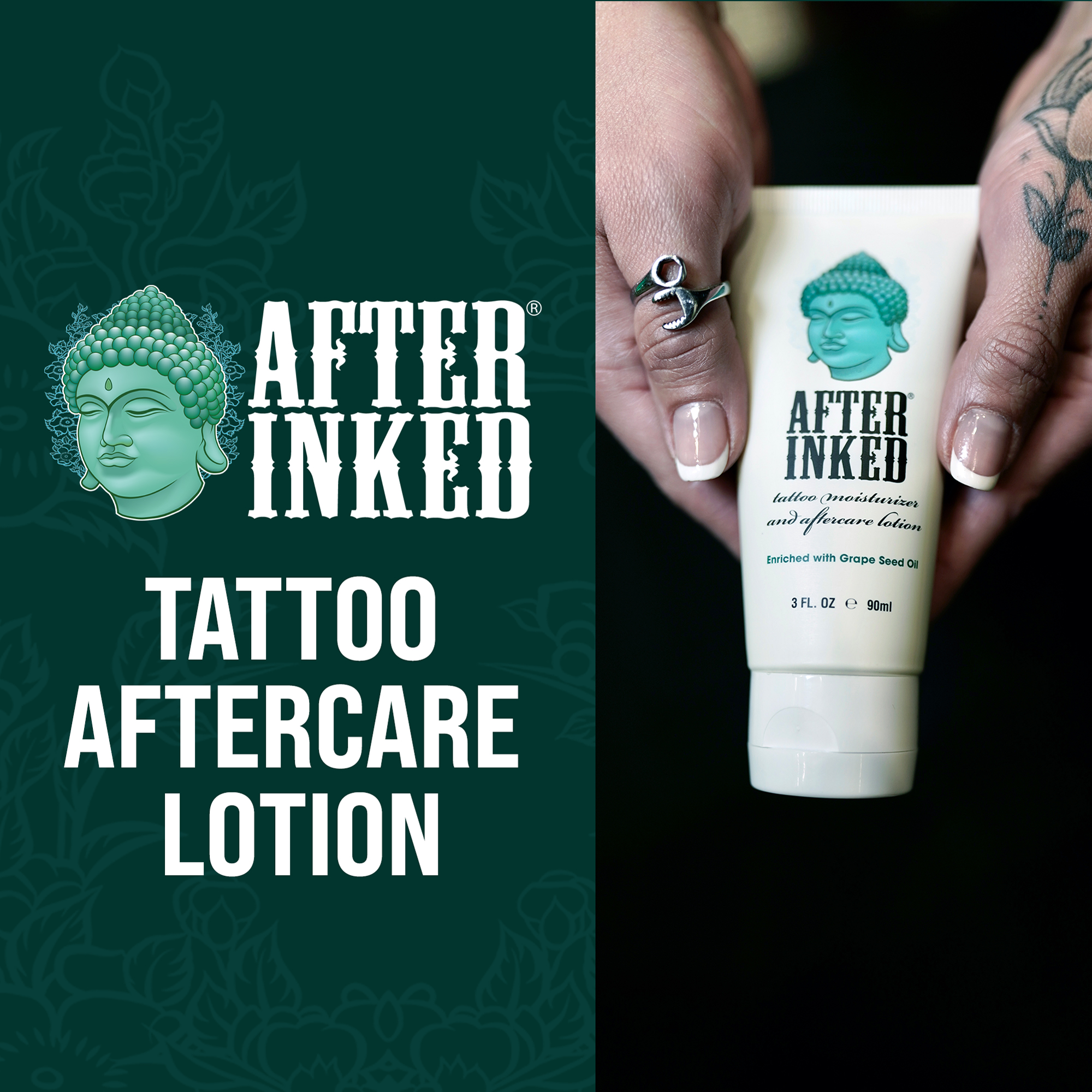 AFTER INKED Facebook ad: The hidden tattoo care gem is now in…