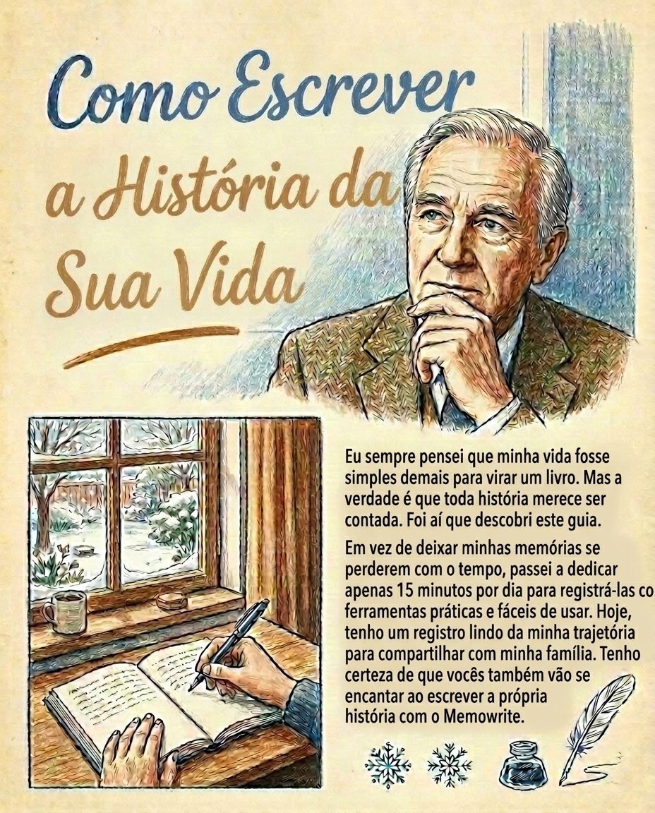 Memowrite Facebook ad