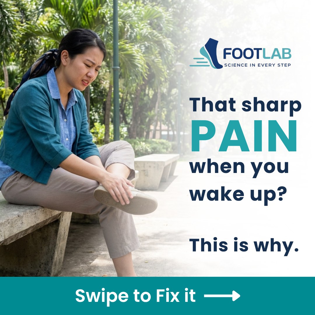 Footlab Clinic Facebook ad: Yung sharp na sakit sa paa mo tuwing…
