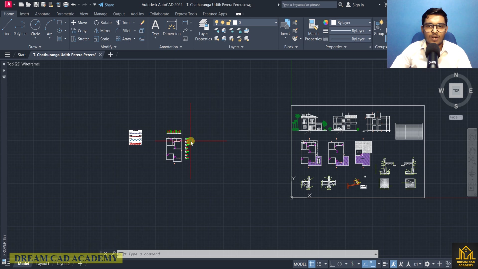 Dream Cad Academy Facebook ad: AutoCAD සහ Revit ඉගෙනගෙන Freelance/Job එකක් හොයන ඔබට…