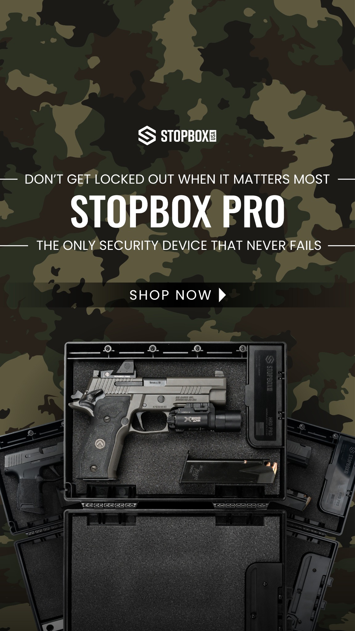 StopBox USA Facebook ad