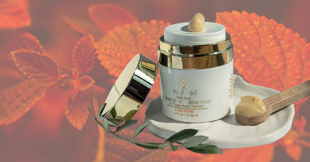 Hylunia Skincare Facebook ad: Is your skincare routine secretly aging you?