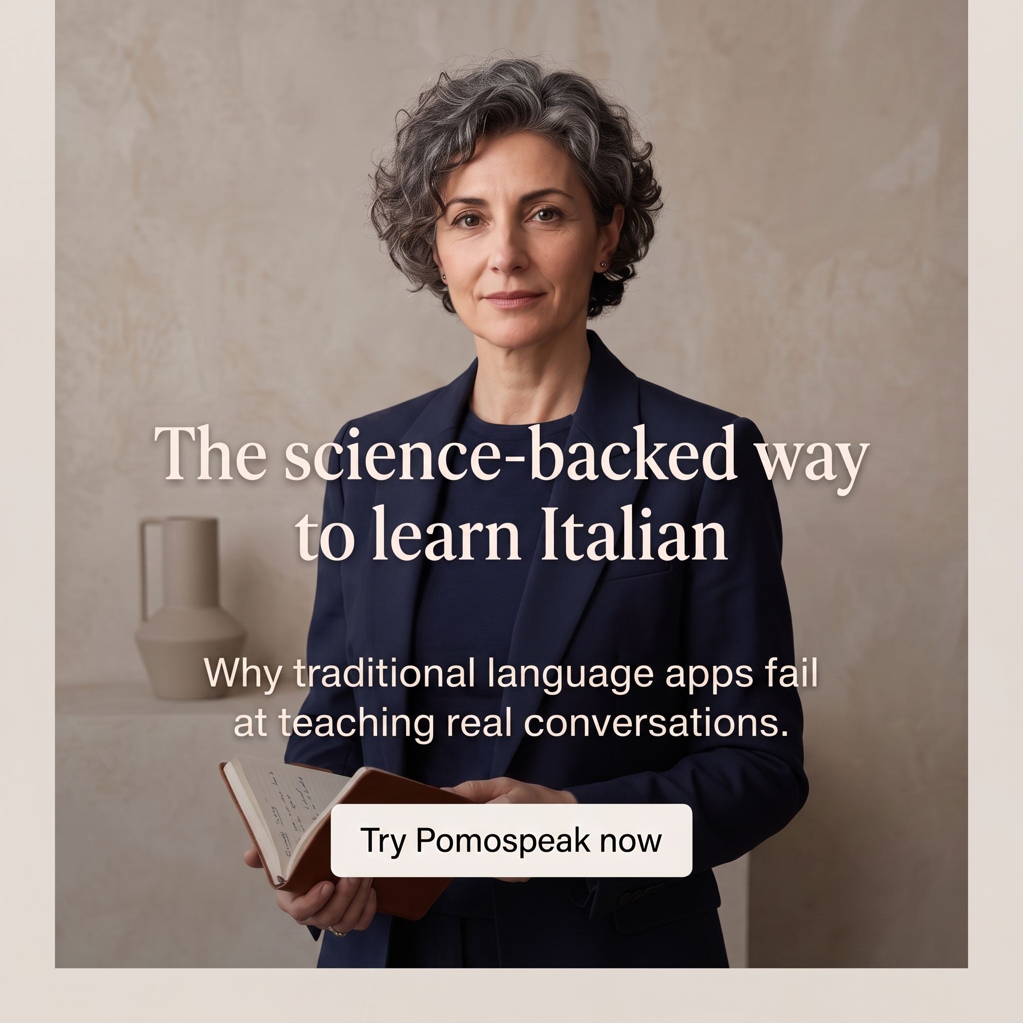PomoSpeak Tutor Facebook ad