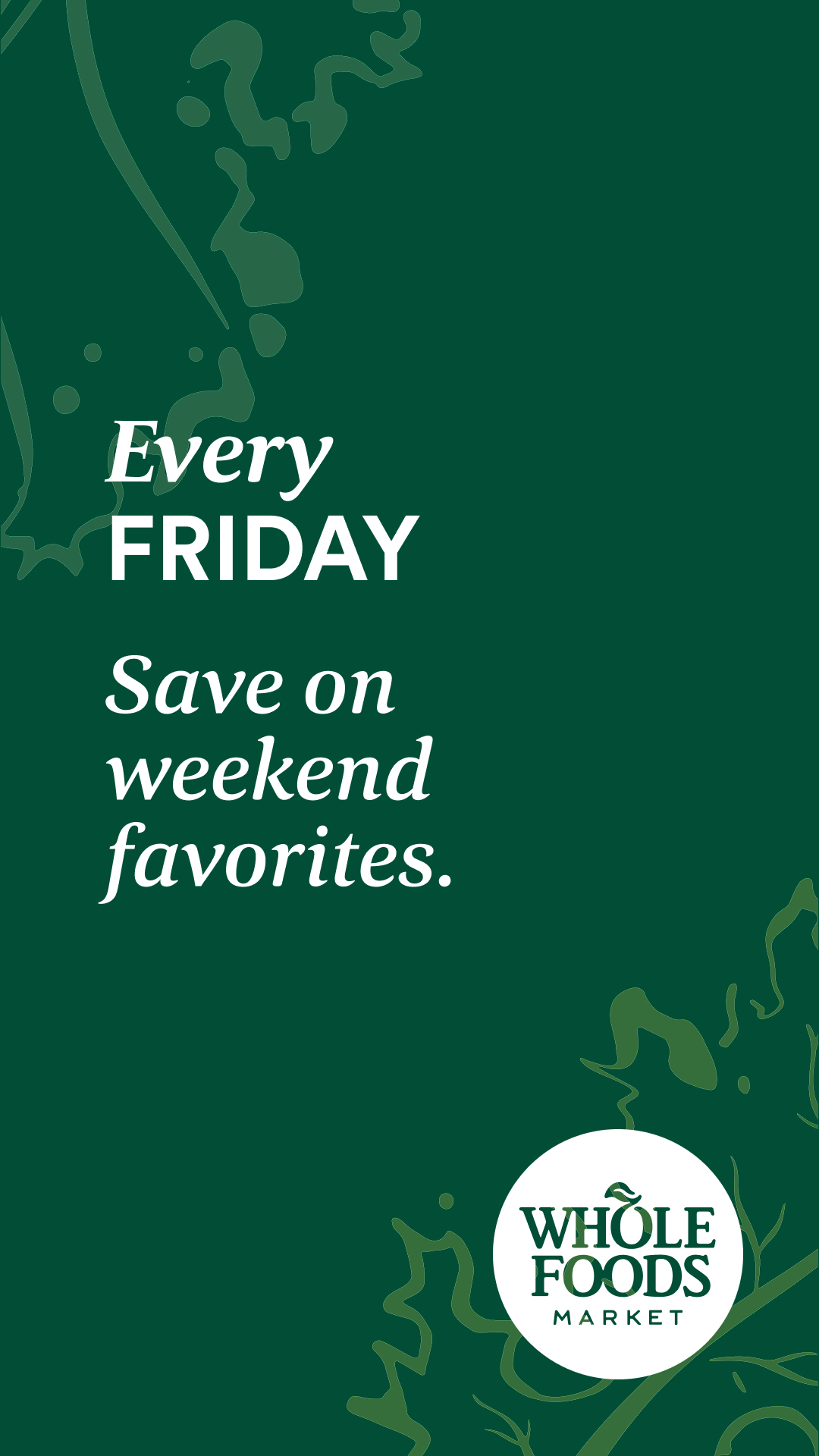 Whole Foods Market Facebook ad