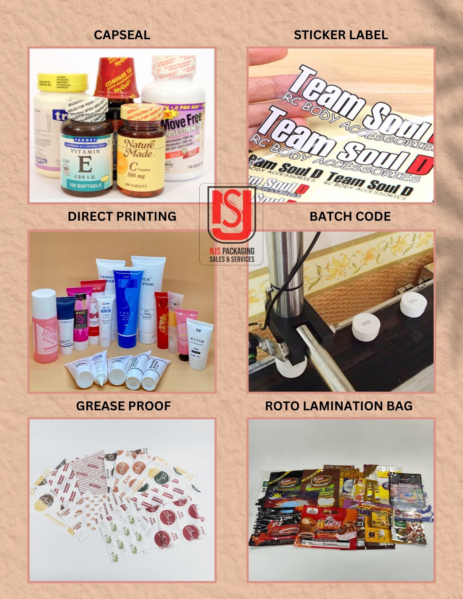 NJS Packaging Sales & Services Facebook ad: Looking for a one-stop supplier for all your…
