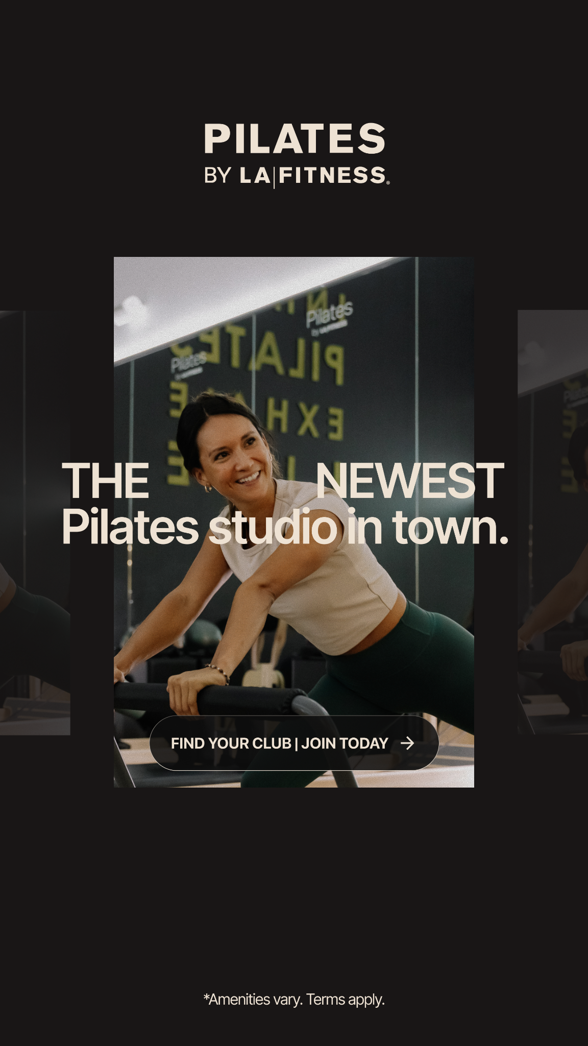 LA Fitness Facebook ad