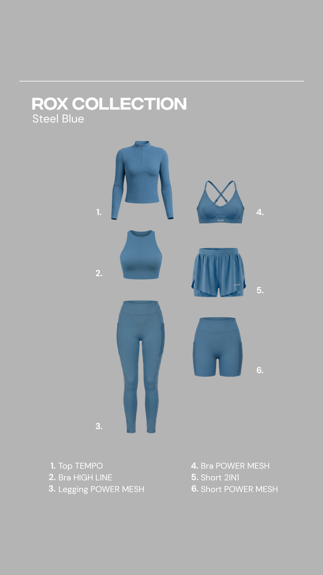 Rore Active Facebook ad: FOCUS SUR LES PIECES ROX