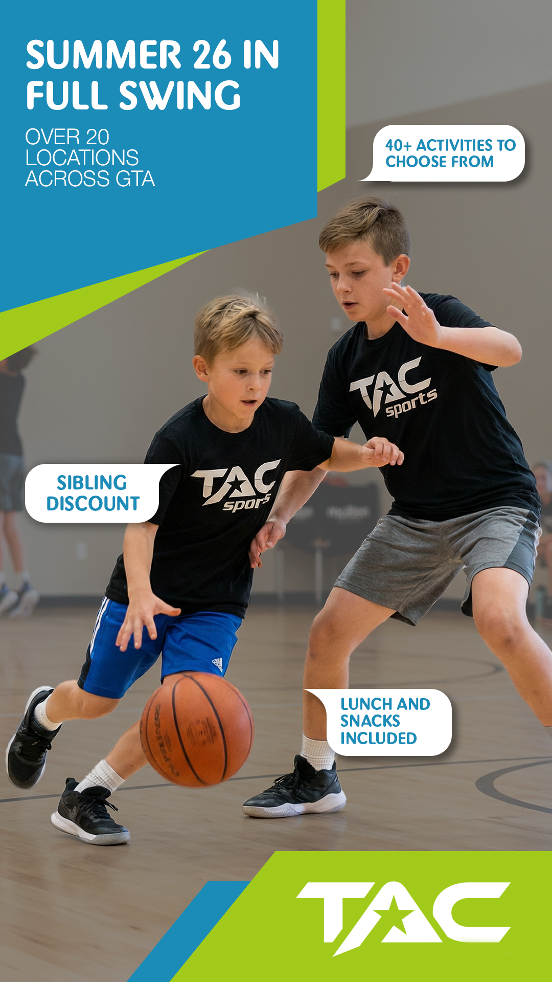 TAC Sports Facebook ad