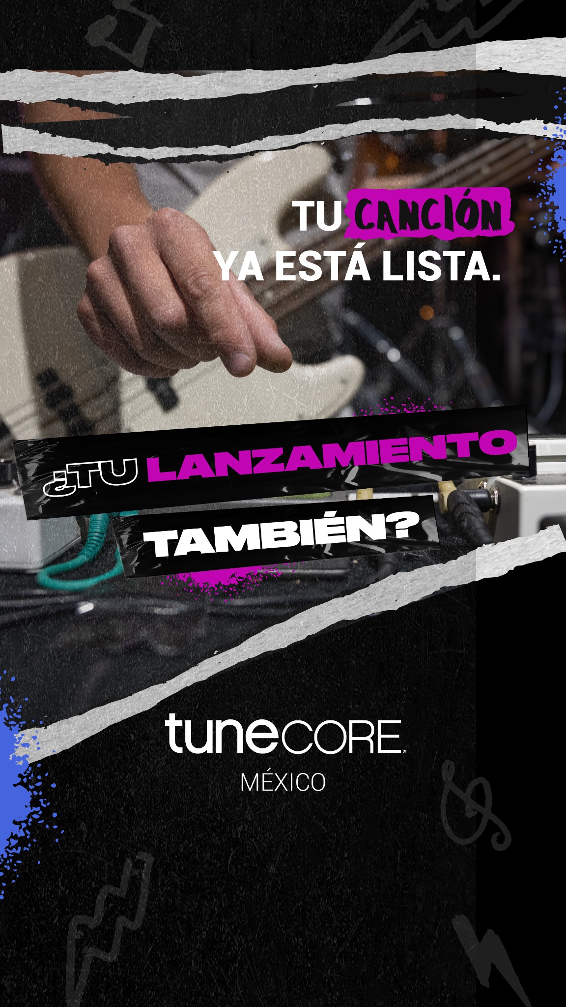 TuneCore Facebook ad
