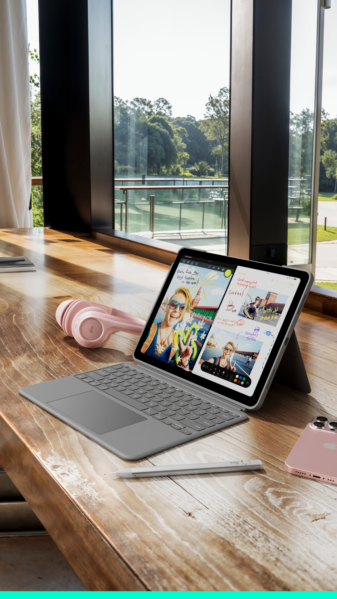 Logitech Facebook ad