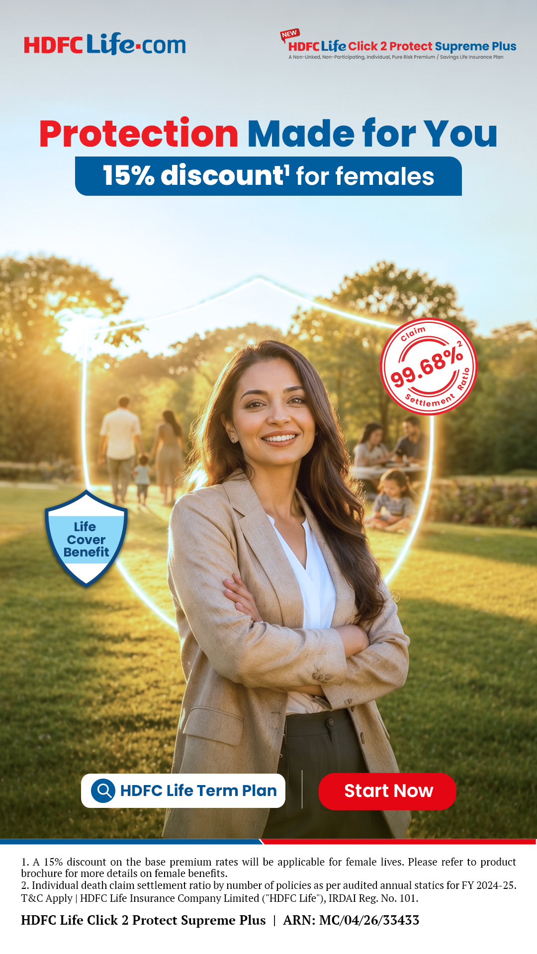 HDFC Life Facebook ad
