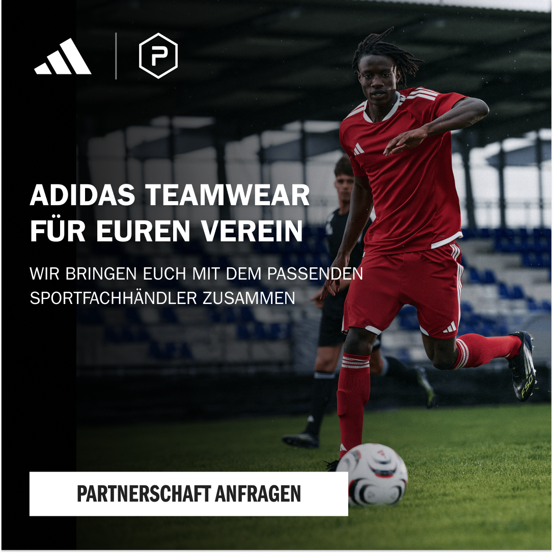 Prematch Facebook ad: Jetzt adidas Partnerverein werden!