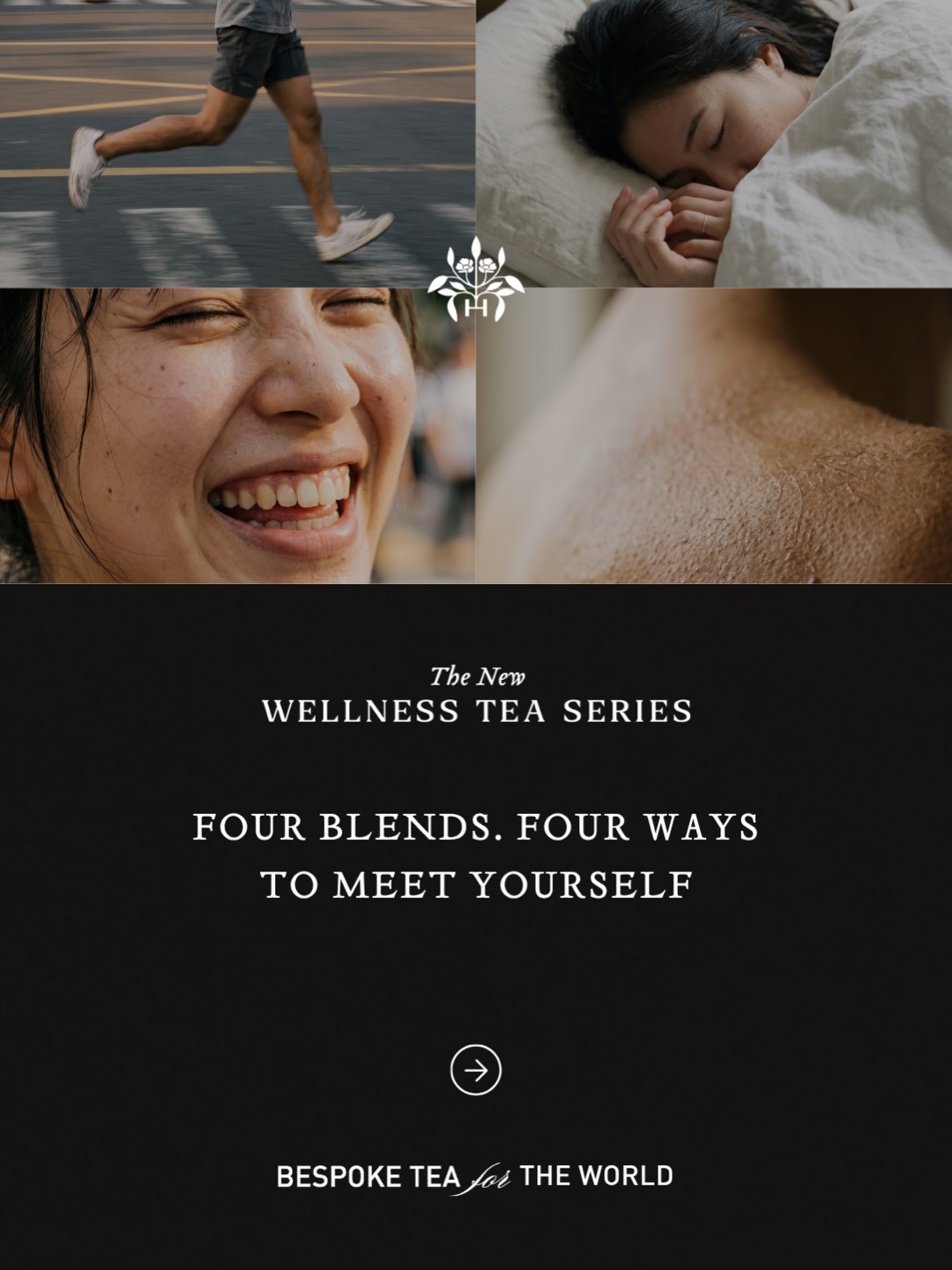 Havilla_Tea Facebook ad: In the middle of chaos, wellness is not…